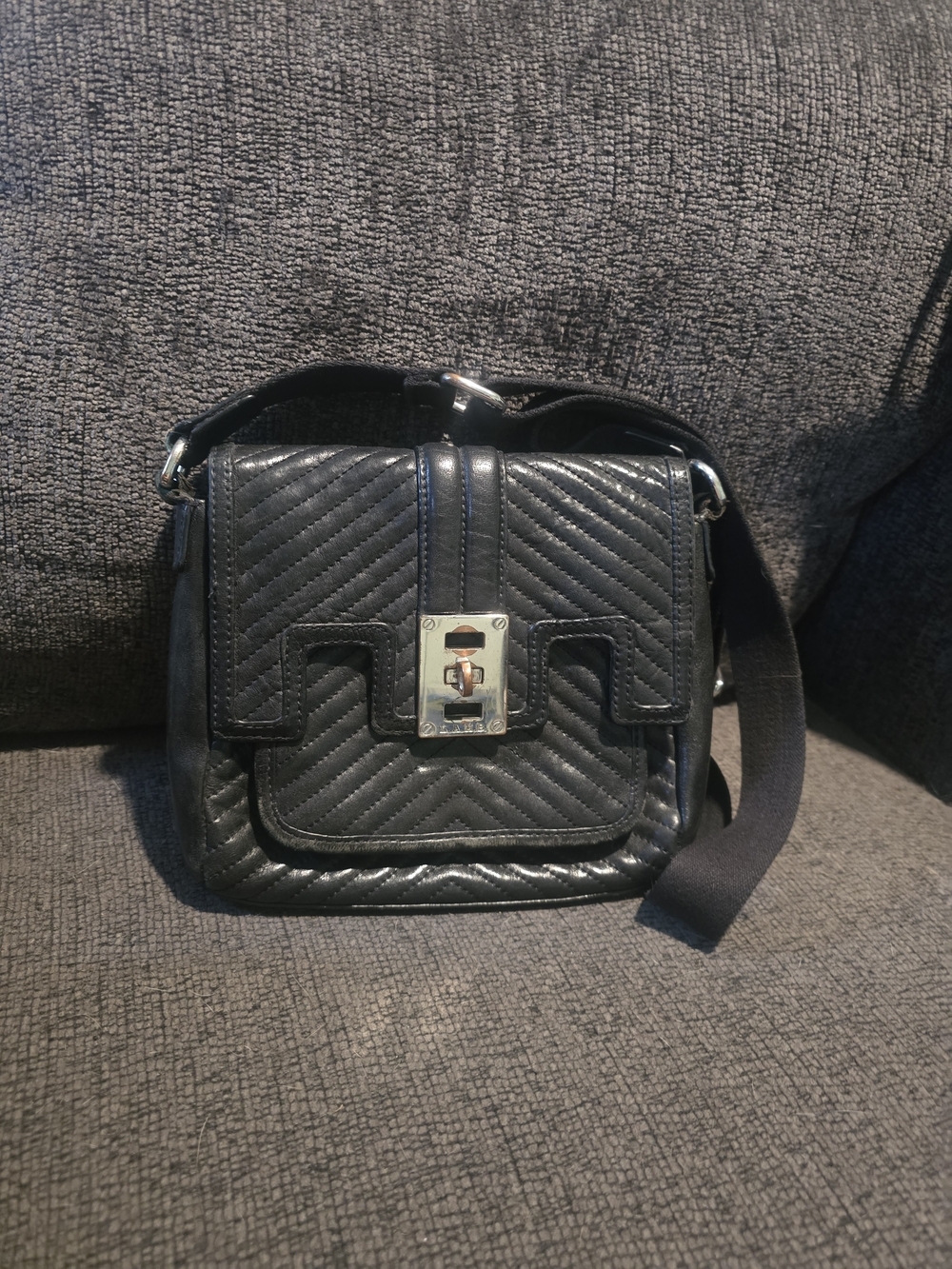 L.A.M.B. Gwen Stefani | Quilted Leather Crossbody Bag